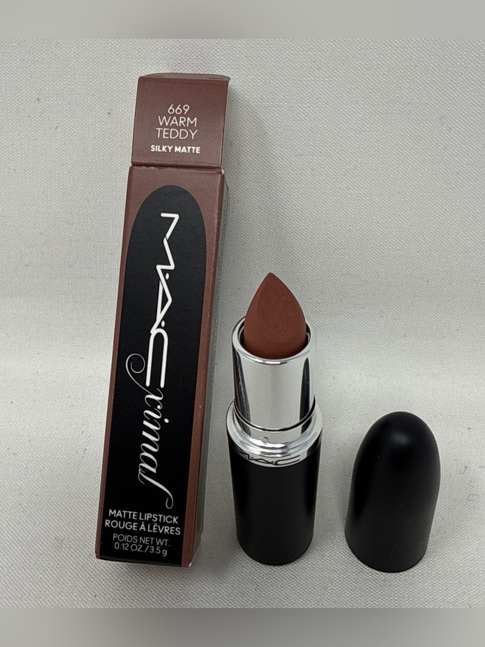 New! MAC Cosmetics lipstick WARM TEDDY